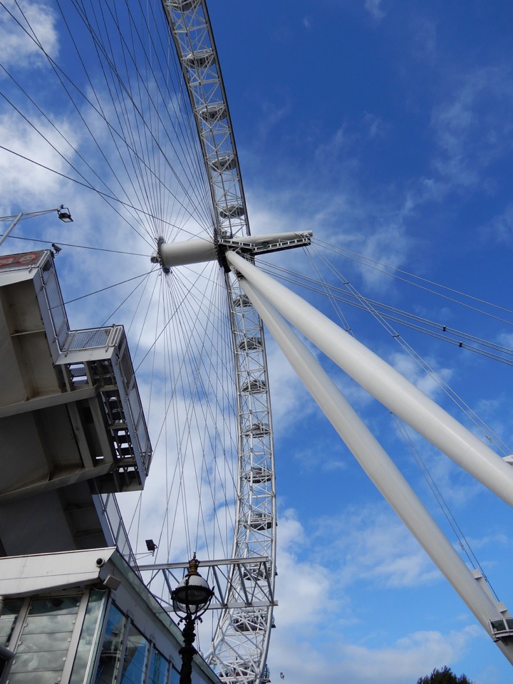Le London Eye surnommé MILLENIUM wheel 21.09.18